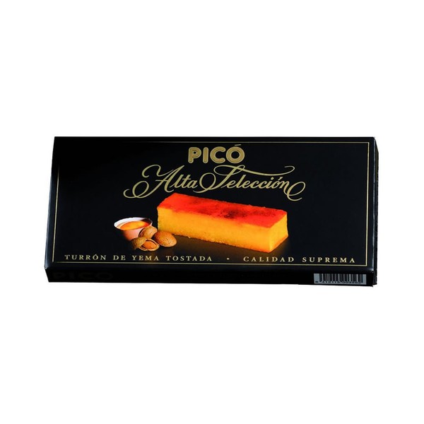 PICO Turron de Yema Nougat, Supreme quality of Spanish Toasted