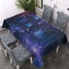 Walmsco Tablecloth Space Galaxy Decor For Dining Room Kitchen Rectangular