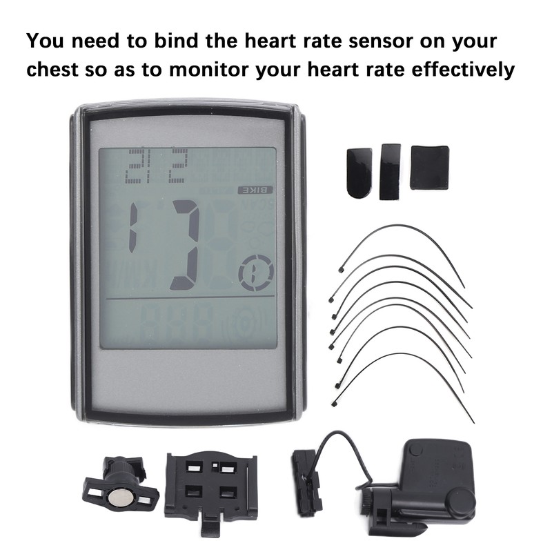 Multi Function Bike Wireless Code Table Waterproof Durable Bicycle Wireless