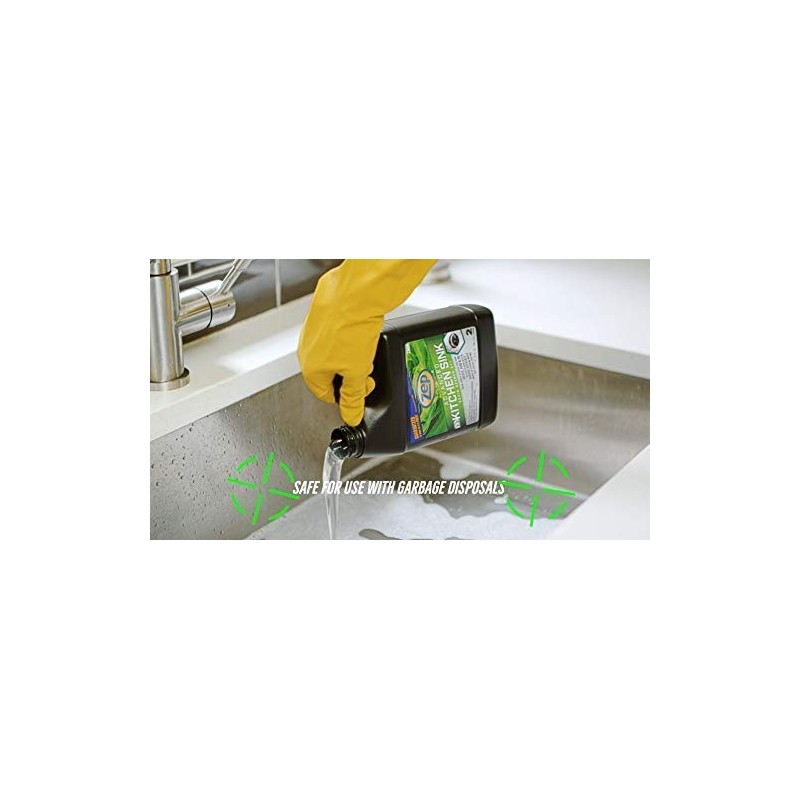 Zep Advanced Kitchen Drain Opener 32 ounces U49710