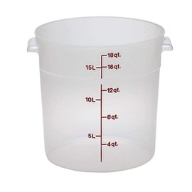 Cambro Round Polypropylene Food Storage Container