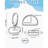 BPTRKOM Pack of 18 Bag Accessories Buckles - Bag Accessories