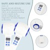 ZJIVQO Hot and Cold Face Massager, Double Heads Hammer Vibration
