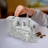 VORCOOL Steam Train Shaped Coin Bank Money Box Piggy Bank