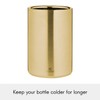 Viners Barware Gold Double Wall Ice Bucket, 1.3 L