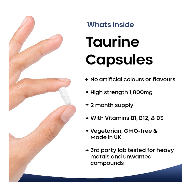 New Leaf Products Taurine Capsules