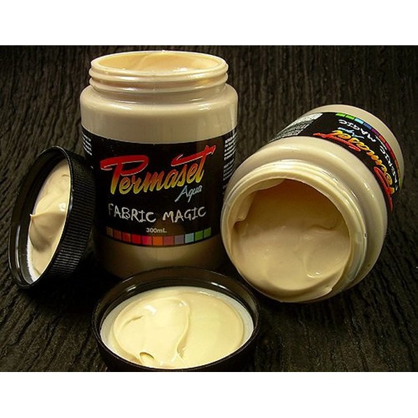 Permaset Aqua Fabric Supercover Screenprinting Inks - Puff Paste -