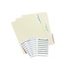 Avery File Folder Labels, 3-1/2" X 1/3", Blue Bar, Pack