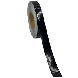SewViz Black Reflective Tape 3-M 680 Type 1 Engineer Grade 1" Reflects White (Ultra Bright) Scotchlite Thin & Flexible