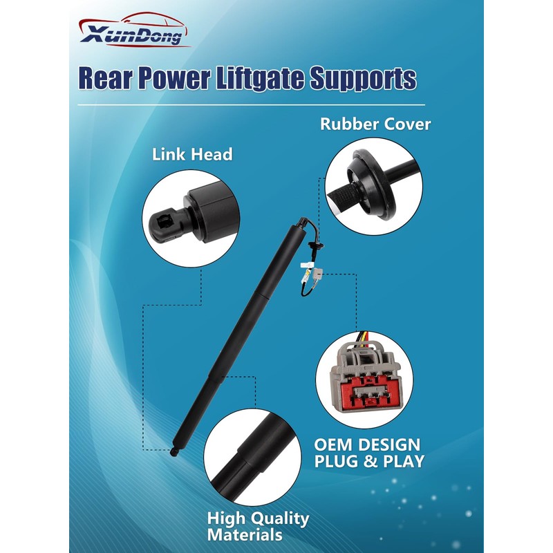 Rear Liftgate Power Support Shock Strut Compatible with 2011-2015 Ford