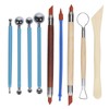 52Pcs Polymer Clay Sculpting Tools Multipurpose Modeling Carving Knife Pottery