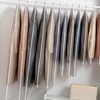 Clothing dust covers 5pcs translucent, neat closet organization ONE/60x100