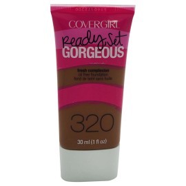 COVERGIRL 2 COVERGIRL READY SET GORGEOUS FRESH COMPLEXION FOUNDATION 320 SOFT SABLE 1oz