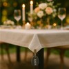BigDean Pack of 8 tablecloth weights for outdoor use, made