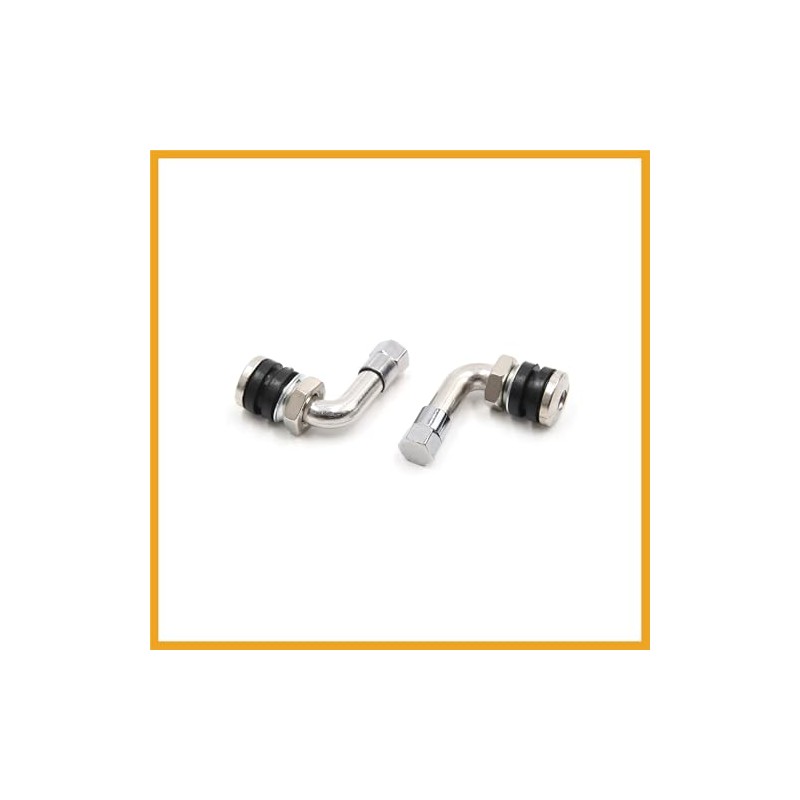 Partuto 4 Pcs 110 Degree Angle Anti-Leakage Tubeless Tire Valve