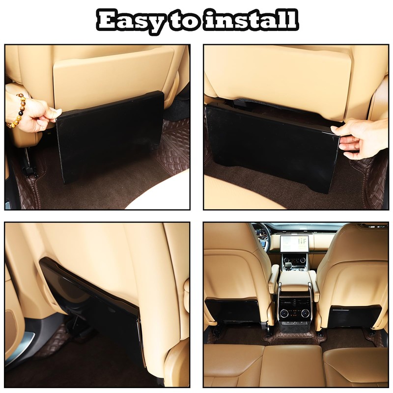 Heutamo Seat Back Kick Protector Cover Compatible with Land Rover