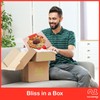 Nut Cravings Gourmet Nut Gift Basket in Red Box, Elegant
