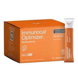 Immunocal Optimizer Performance Original  Potenciador de Energía, 3 Fuentes Naturales de Cafeína (Café, Té Verde, Guaraná), Activador de Nrf2,...     