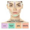 Paleta Correctores Universo en Linea 15 Tonos Crema Larga Duración