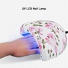 48W LED UV Nail Gel Dryer Flower Printing 30pcs Light