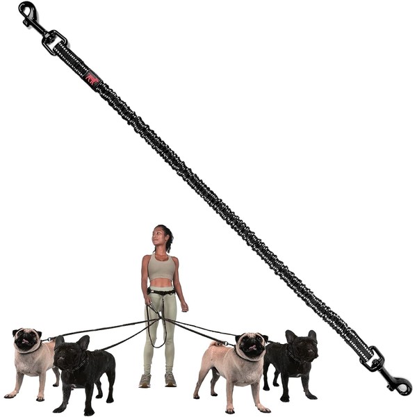 Tuff Pupper Bungee Dog Leash Extension | Shock Absorbing Extender