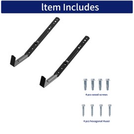 Lahoreeky Ladder Roof Hook, Heavy Duty Steel Ladder Stabilizer, Roof Ridge Extension, Fast & Easy to Access Steep Roofs