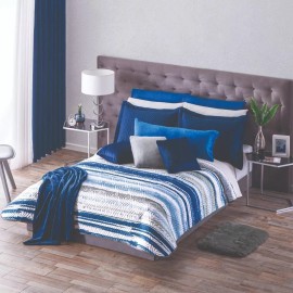 Concord Edredón Ligero Azul Nasso Matrimonial Xl Concord