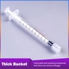 Ylemnf 1cc Syringe 1ml 25 Gauge 1 Inch 25mm with