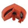 Drill Bit Sharpener Orange Portable Multipurpose Drill Bits Grinding Sharpener