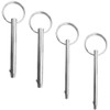 AFUNTA 4 Pcs Quick Release Pin, Diameter 5/16"(8mm) & 1/4"(6.3mm),