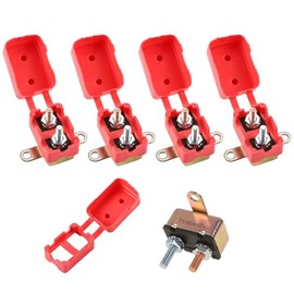 GLOSO GLOSO Stud Type Circuit Breakers, Crosswise Bracket, Auto Reset (T1) - 5 Pack (40A) E512