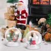 Operitacx 10-Piece 2 36 Inch Snow Globe Set Clear Christmas
