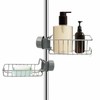 2 Non-Drilling Bathroom Shelves | Stainless Steel Shower Racks |