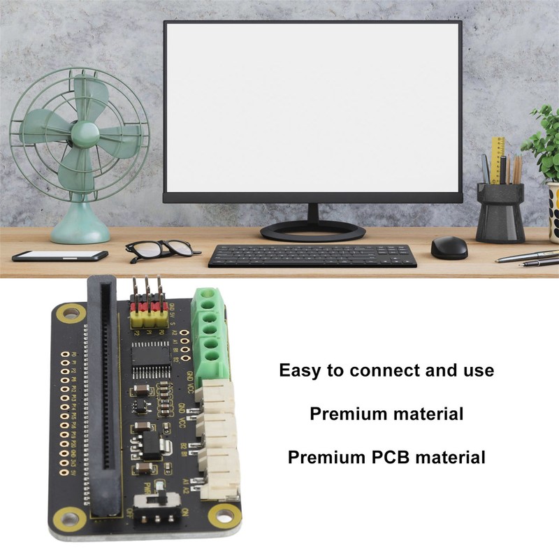 Servo Drive Expansion Board Professional Powerful for TB6612FNG Chip Motor