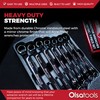 Olsa Tools Bolt Extractor Offset Wrench Set - 7pc Rounded