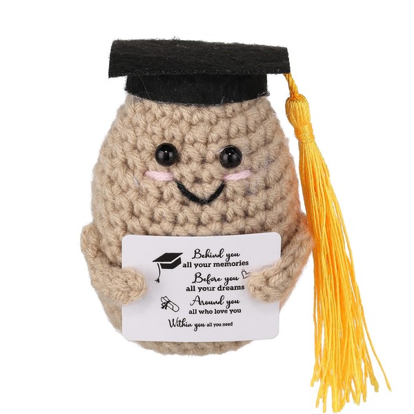 Letken Positive Potato Graduation Gifts 2025 Graduation Party Decorations Crochet