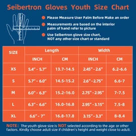 Seibertron Pro 3.0 Twelve Constellations Elite Ultra-Stick Sports Receiver Glove Football Gloves Youth (red, M)