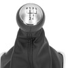 Gear Shift Knob Boot Set 5 Speed PVC Leather Durable