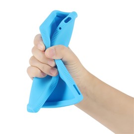 INSOLKIDON Compatible with BIGME B751C /B751 7-INCH Tablet Case, Full Coverage Ultra Slim Silicone Shockproof Lightweight Cover Case (Blue)