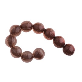 Trout Master Rubber bait for trout fishing, 7 mm, caviar, colour: coffee blend