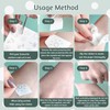 3 Sheets, 130pcs Small Temporary Tattoos for Women - Realistic,