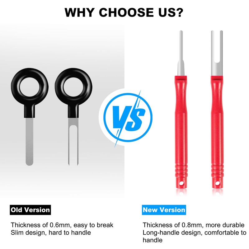 Terminal Removal Tool Kit 36 Pcs Depinning Tool Electrical Connector