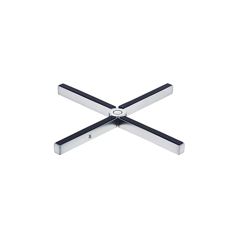WMF MisterX Topfuntersetzer klappbar 19 x 19 cm, Cromargan Edelstahl