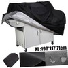 IWOWHERO Outdoor Barbecue Grill Cover Heavy Duty Oxford Grill Cover