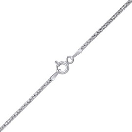 SILVEGO Silver Necklace Popcorn 1.6mm Sterling Silver (60)