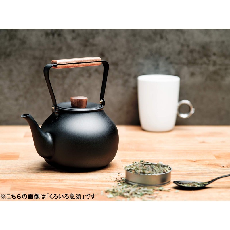 Miyazaki Seisakusho CHA-4 Teapot with Tea Strainer, No Fire Induction,