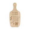 Dekolando Cat Decoration Sign "Alles Doof" (Egyptian Mau Cat)