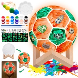 Football Gifts Boys, LED Lamp Night Light, Football Lamp, Birthday Gift, DIY Lamp Children, Gifts for Football Fans Children, Football Games, Gifts for Birthday Christmas Party