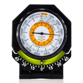 Sun Company AltiTilt - Dashboard Altimeter Inclinometer for Off-Road Vehicles | Read Altitude, Barometric Pressure, and Tilt