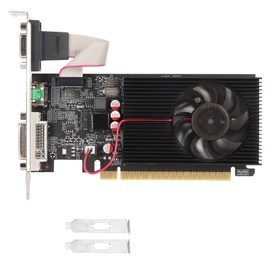 Low Profile GPU 4G DDR3 128bit 700MHz 1400MHz HD DVI VGA PCI Express X16 3.0 Desktop Graphics Card for Computer Chassis